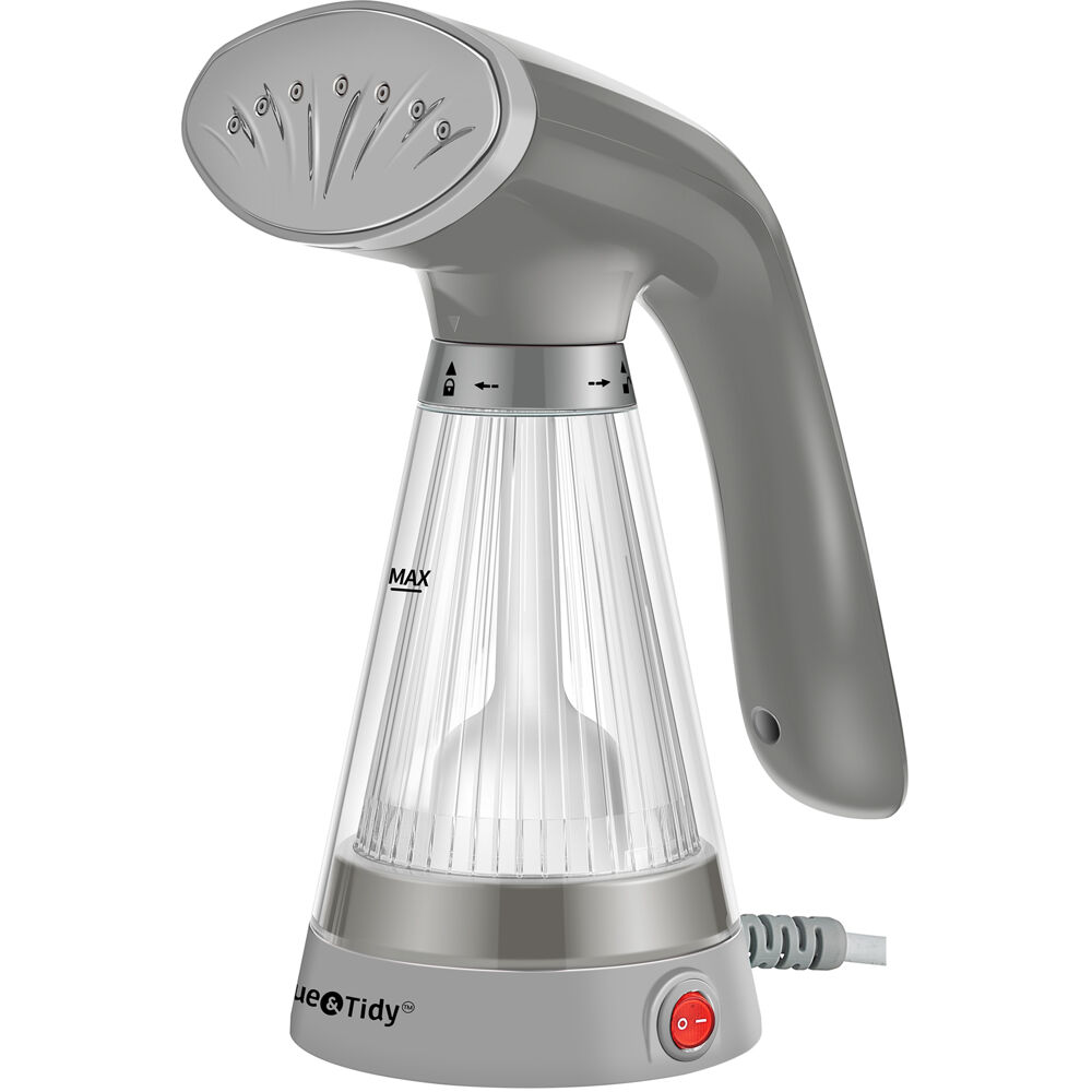 True & Tidy Handheld Garment Steamer, 600 Watts, 90 Degree Handle