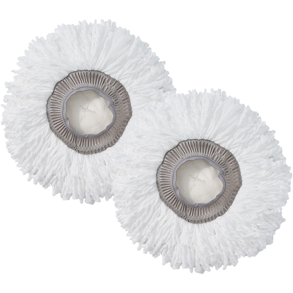 True & Tidy 2 Pc Round Mop Pad for SPRAY-360