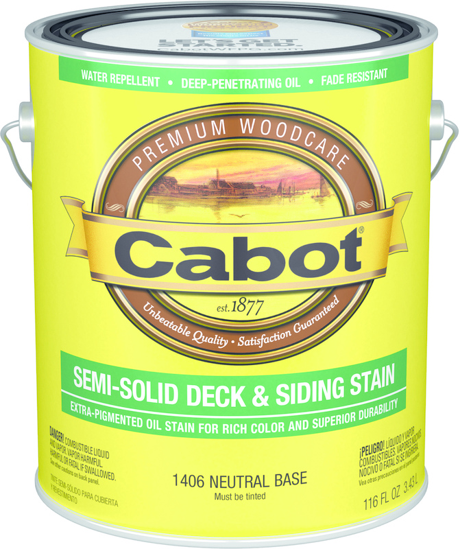 01-1406 1 Gallon Neutral Base Deck Stain