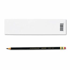 Col-Erase Pencil w/Eraser, Green Lead/Barrel, Dozen