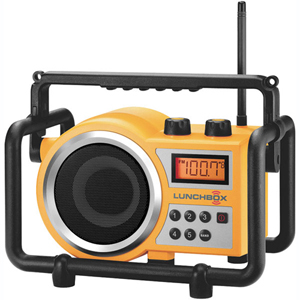 Sangean LB-100 Compact Am And Fm Lunchbox Ultra Rugged Radio