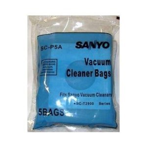 Sanyo SCP7 Disposable Filter Bags For Sanyo Vacuum  3 Bags