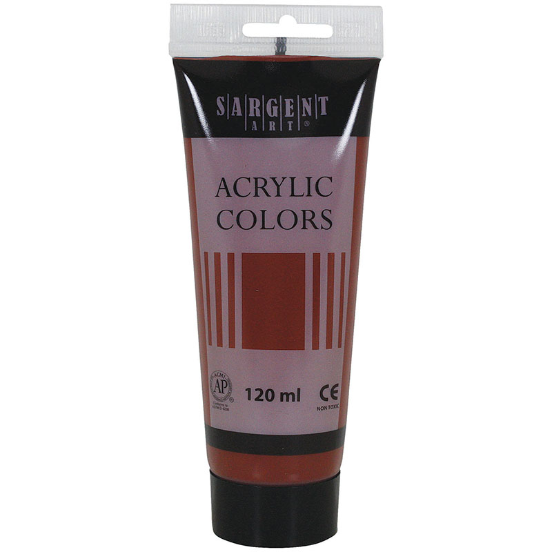 Acrylic Paint Tube, 120 ml, Venetian Red