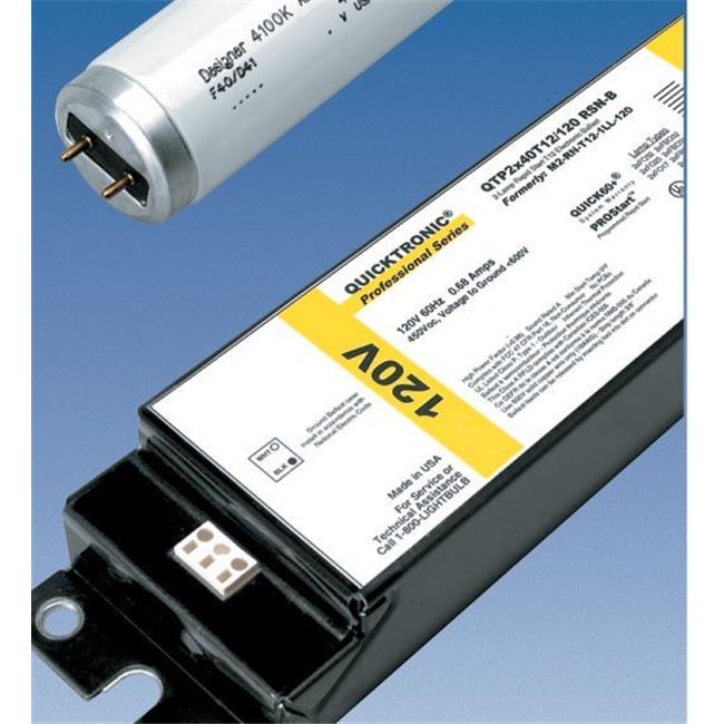 DB240MVRSN; # of lamps: 2; T12 Rapid Start, Professional < 10% THD, Universal Voltage Ballast 120/277V