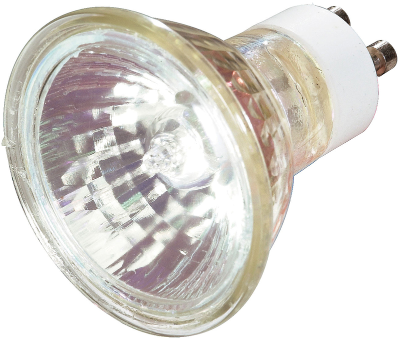 35 Watt; Halogen; MR16; 2000 Average rated hours; 290 Lumens; GU10 base; 120 Volt; Carded