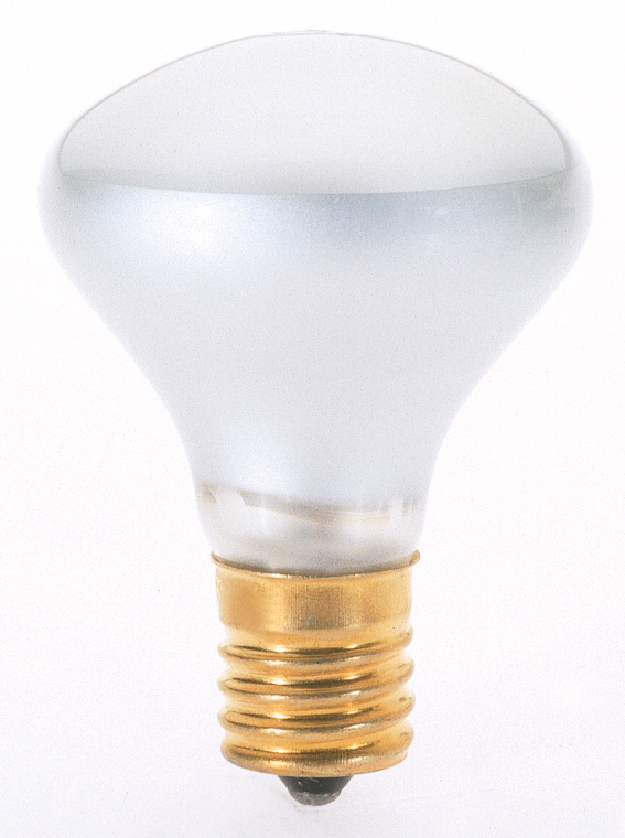 40 Watt R14 Incandescent; Clear; 1500 Average rated hours; 280 Lumens; Intermediate base; 120 Volt; Carded