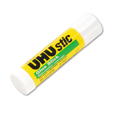 UHU Stic Permanent Clear Application Glue Stick, .74 oz