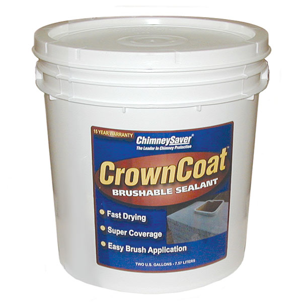 5 Gallons of Crowncoat Brushable Gray Sealant