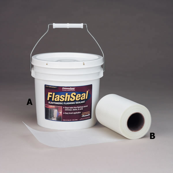 1 Gallon of Flashseal Elastomeric Flashing Sealant Black - 300049