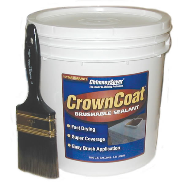 5 Gallons of Crowncoat Brushable Buff Sealant - 300012