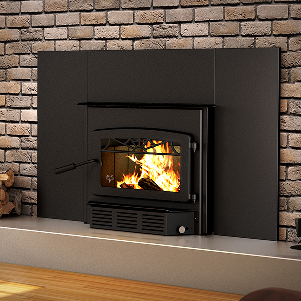 VB00012 - Ventis HEI240 Wood Fireplace Insert with Blower, Unit
