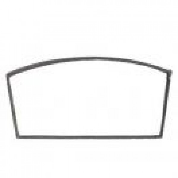 7 7/8" X 16 3/4" X 8 25/32" ARCHED REPLACEMENT GLASS WITH GASKET (DROLET)