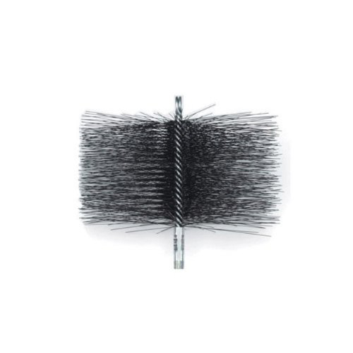 7" X 11" Heavy-Duty Rectangular Wire Chimney Cleaning Brush with 3/8" PT