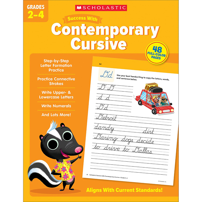 Success With Contemporary Cursive: Grades 2–4