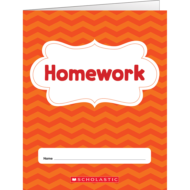 Homework Folder, Pack of 6