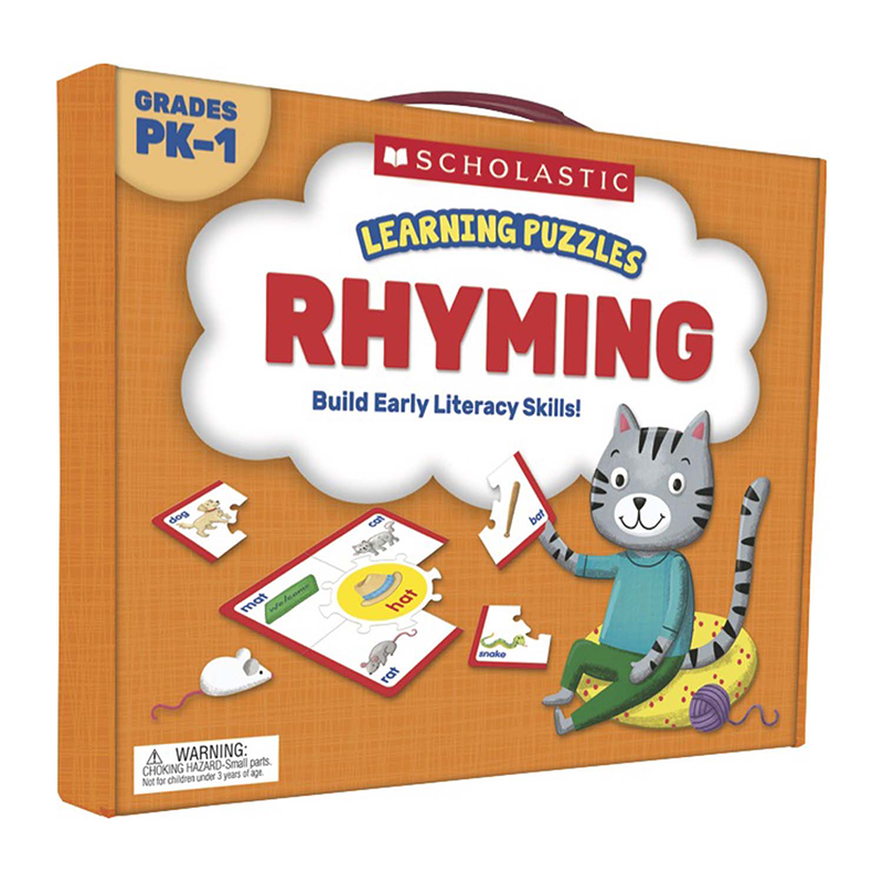 Learning Puzzles: Rhyming, Grades PK-1