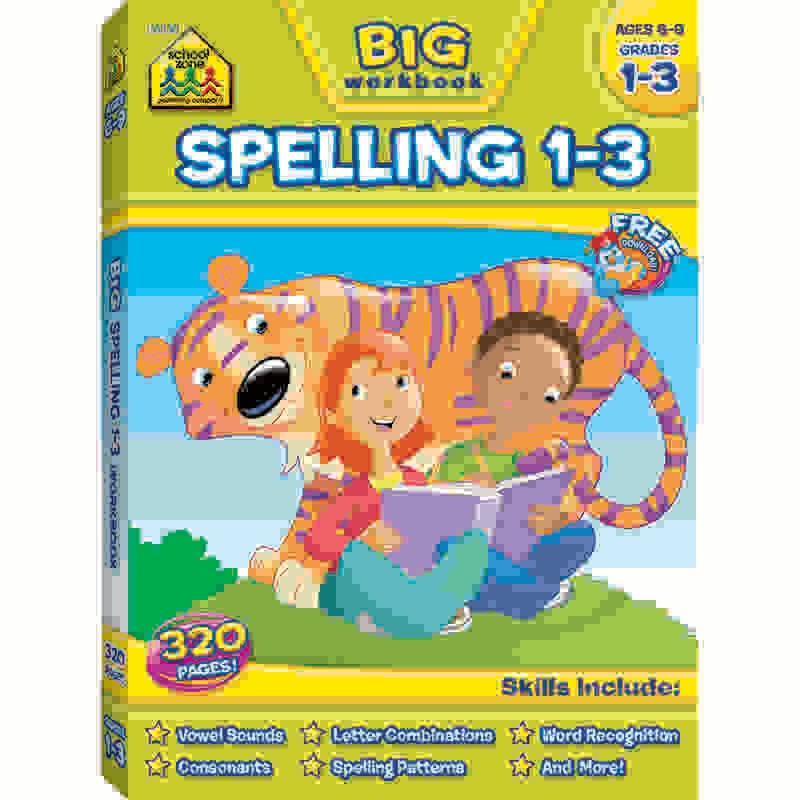 BIG Spelling Workbook, Grades 1-3