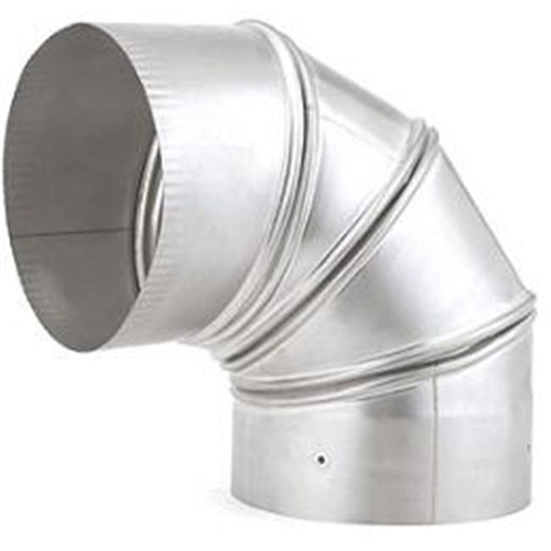 6" Heatfab 316-Alloy Stainless Steel 90-Degree Adjustable Sectioned Elbow - 3615AR