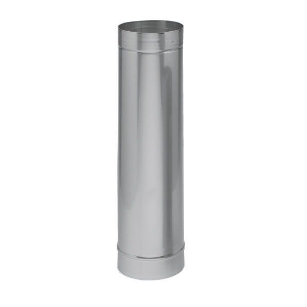 6" X 48" Heatfab 304-Alloy Stainless Steel Saf-T Liner 4-Pack - 4608SS