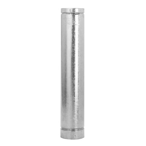 4"X 12" Direct-Temp Pipe Length - 4DT-12 - 1604012