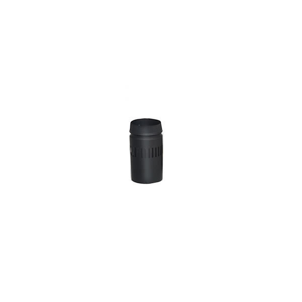 6" Selkirk DSP Black Double-Wall 12" Length Stovepipe - DSP6P12-1