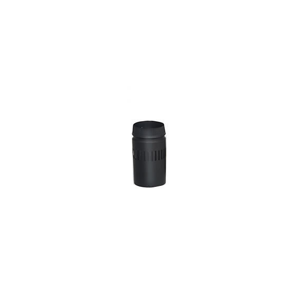 8" Selkirk DSP 6" Length Black Double-Wall Stovepipe - DSP8P6-1