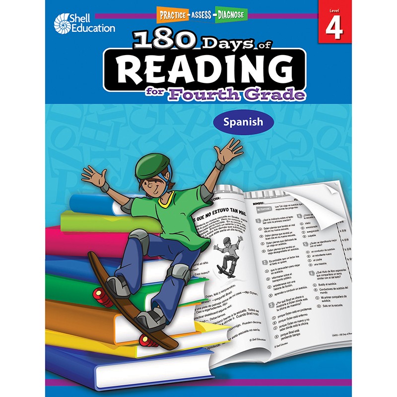 180 Days of Reading for Fourth Grade (Spanish)