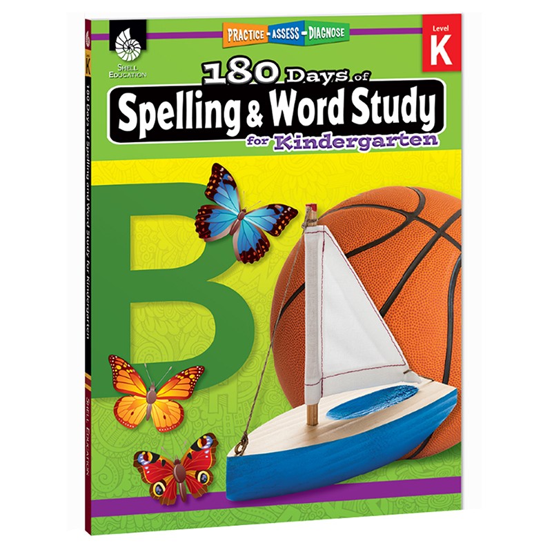 180 Days of Spelling and Word Study for Kindergarten