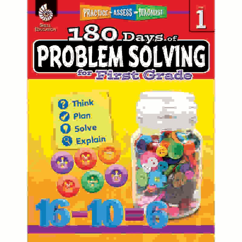 180 Days of Problem Solving for First Grade