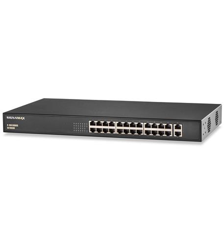 C-100 24 Port Fast Ethernet PoE+ Lite