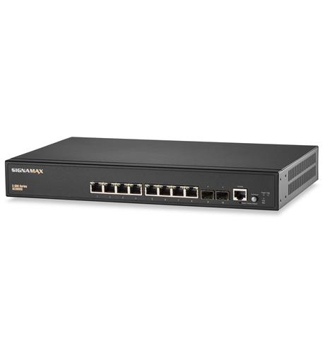 C-300 8 Port Gigabit PoE+ Managed Switch