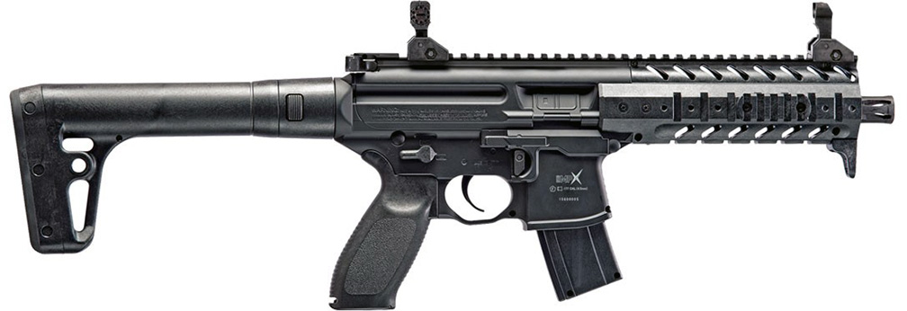 Sig Sauer MPX .177cal CO2 Powered Pellet Air Rifle - Black