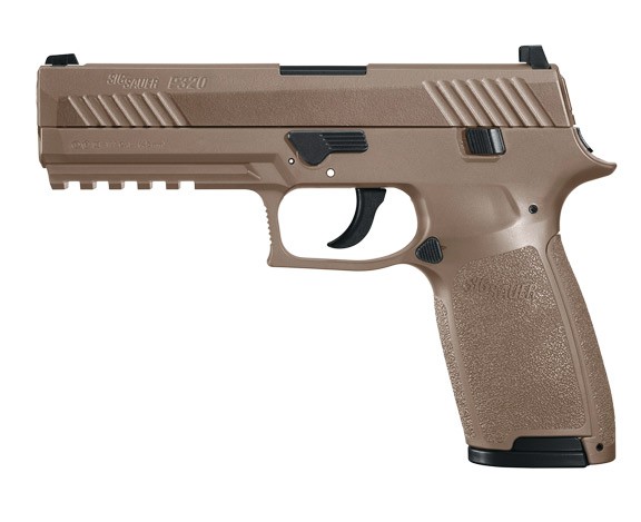 SIG Sauer P320 .177cal CO2 Powered Pellet Pistol - Coyote Tan