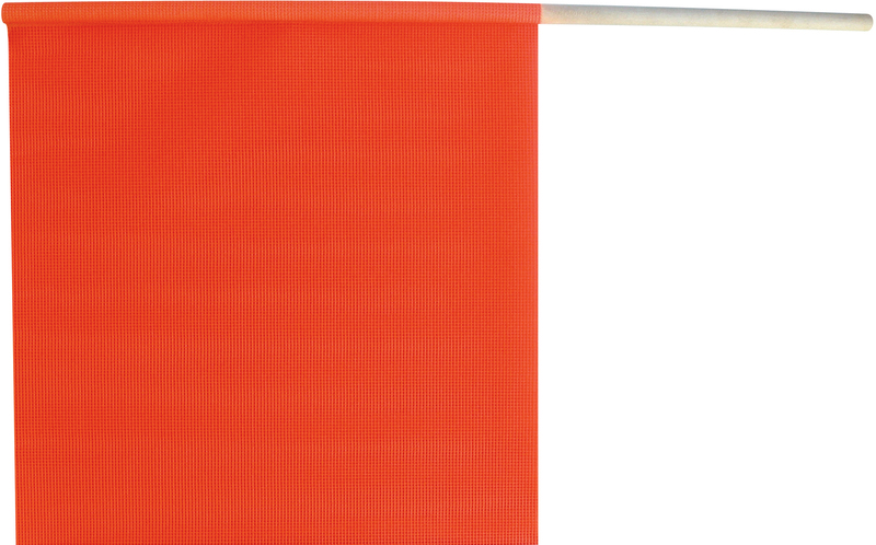 4989313 18X18 Orange Safety Flag