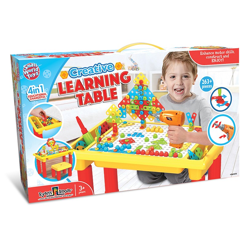 Creative Learning Table, 263 Pieces