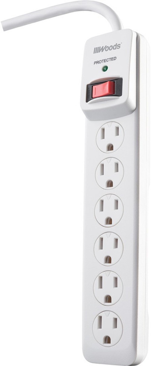 41492 6 Outlet Surge Protector