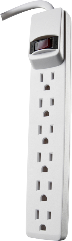 41436 6 Outlet Powerstrip
