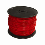#12 Red Strand Thermoplastic High Heat Resistant Nylon Coated Wire