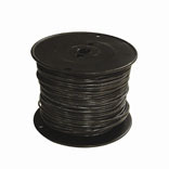 #12 Black Strand Thermoplastic High Heat Resistant Nylon Coated Wire