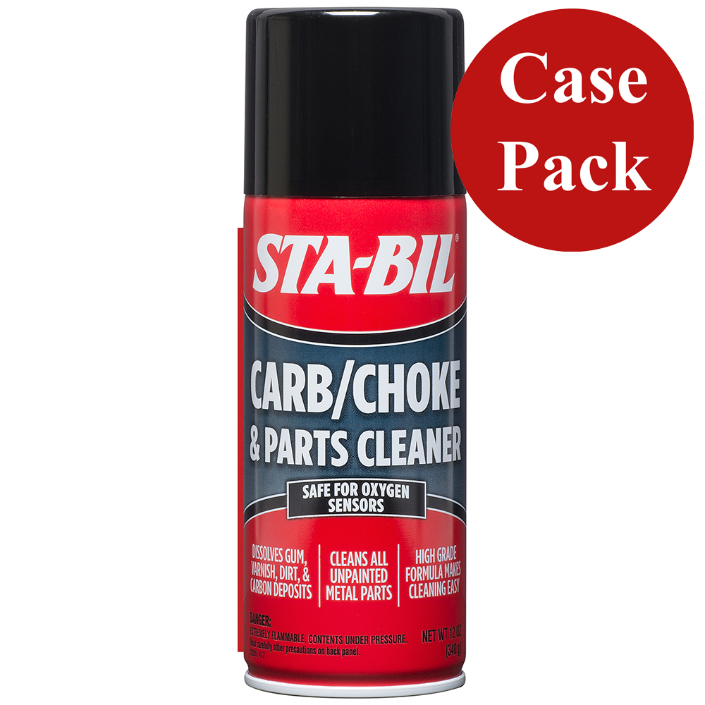 STA-BIL Carb Choke & Parts Cleaner - 12.5oz *Case of 12*