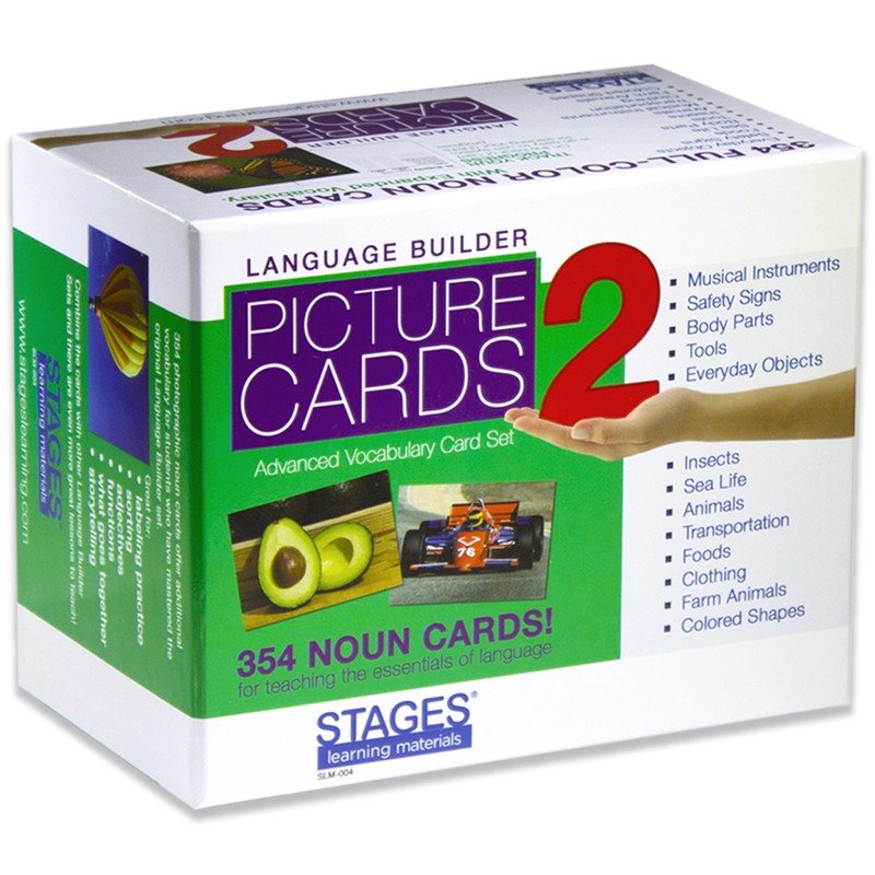 Language Builder Picture Cards, Nouns Set 2