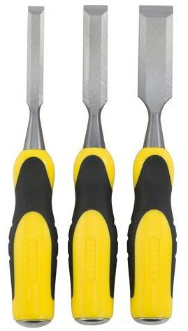 3 Pieces Bi-Material Chisel Set 