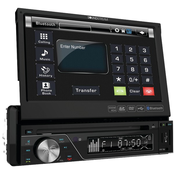 7In 1Din Dvd/Cd Receiver