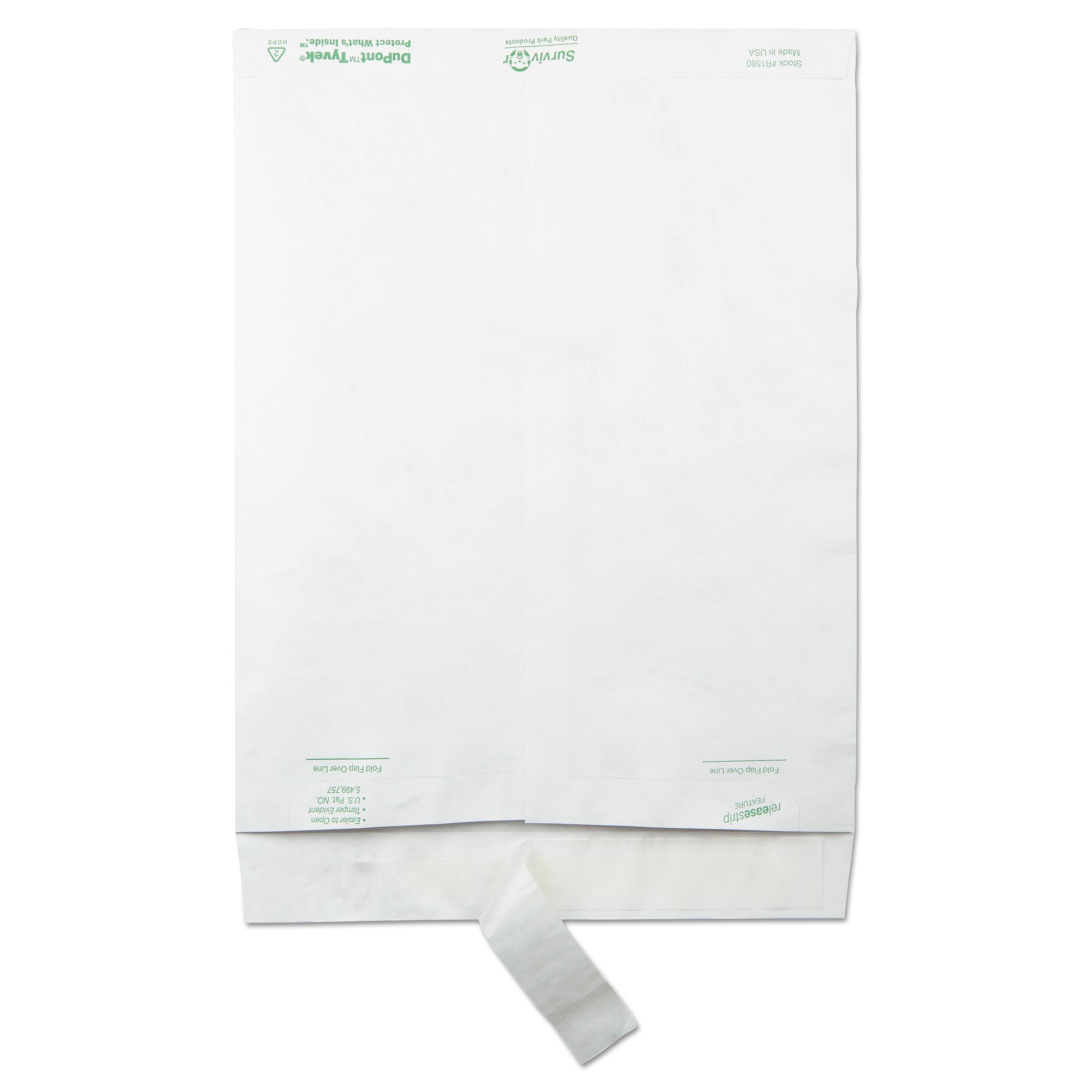 Quality Park Flap-Stik Open-end Envelopes - Catalog - #13 1/2 - 10" Width x 13" Length - 14 lb - Peel & Seal - Tyvek - 100 / Box