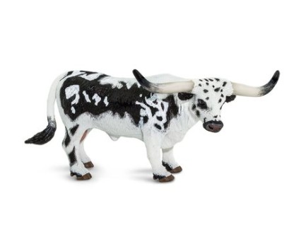 Texas Longhorn Bull Figurine