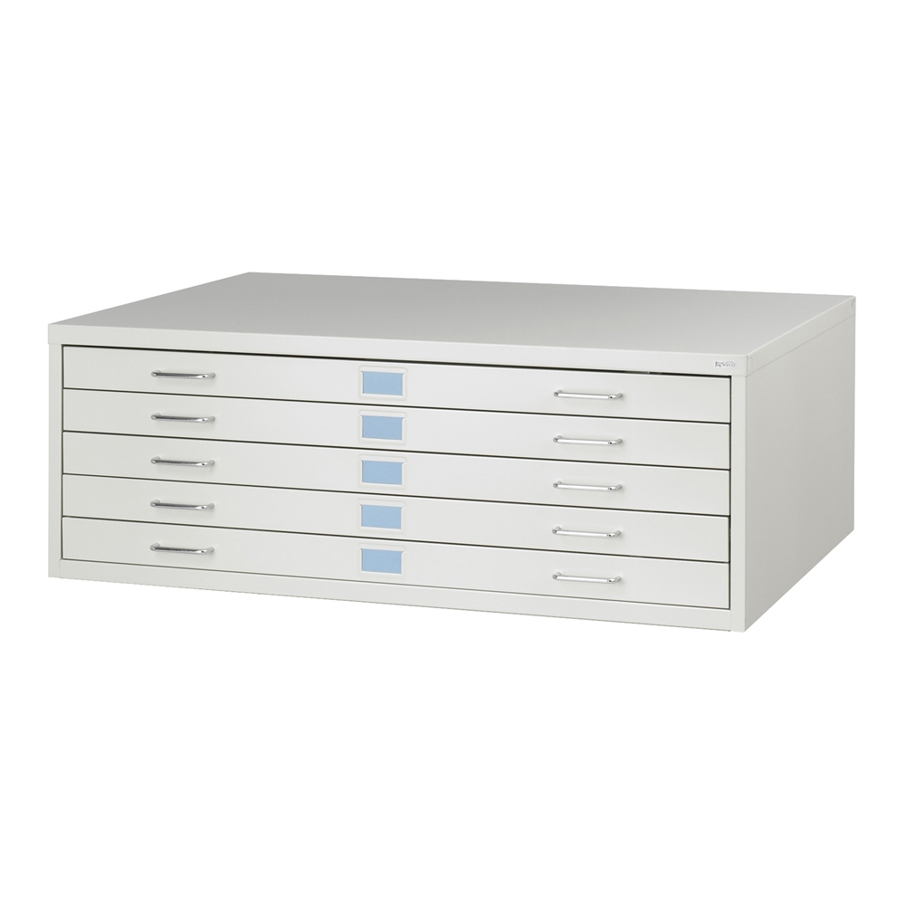 Facil Steel Flat File-Medium Light Gray