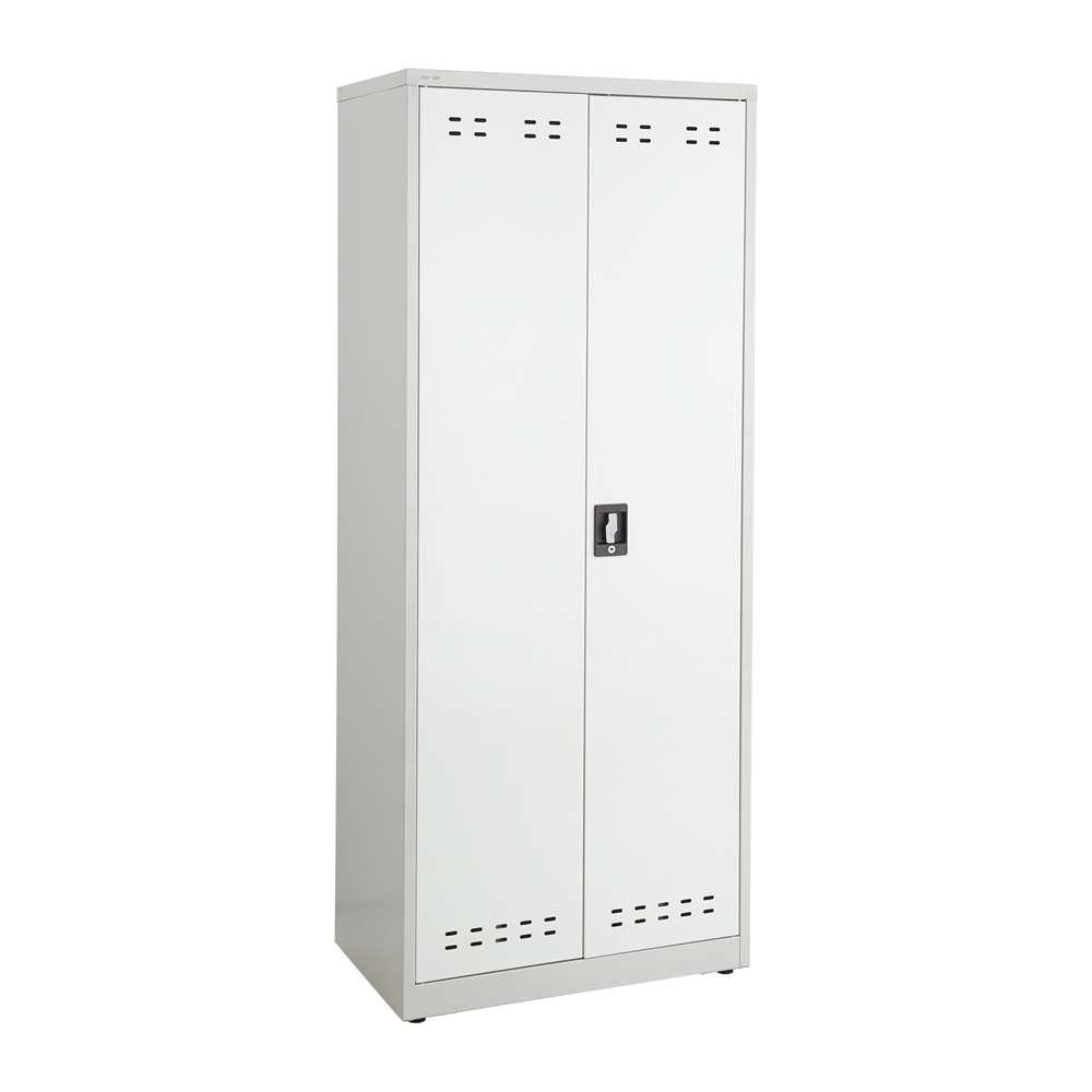 72"H Steel Storage Cabinet Gray