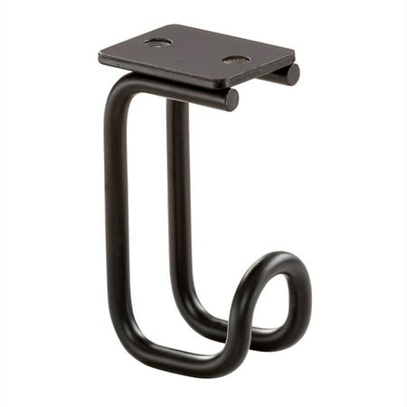 24-Pack Accessory Hooks Black