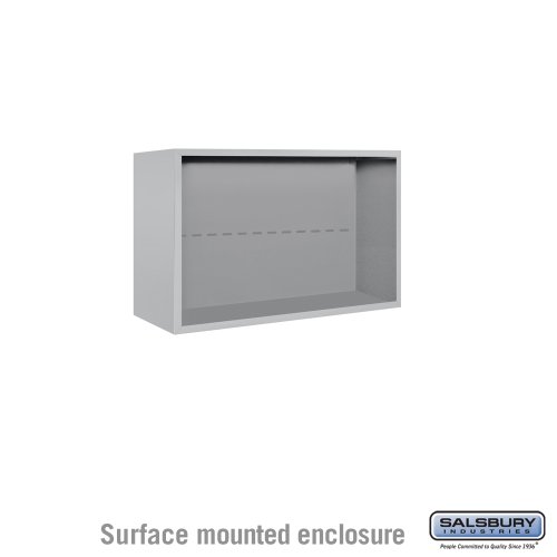 Surface Mounted Enclosure - for 3705 Double Column Unit - Aluminum