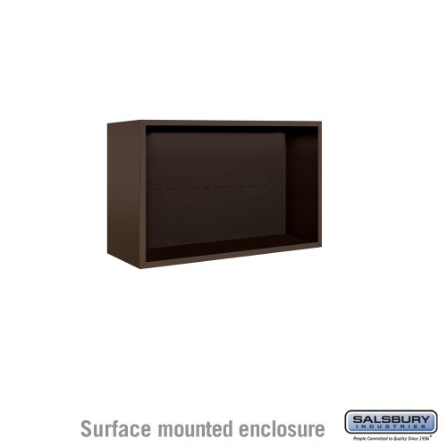 Surface Mounted Enclosure - for 3705 Double Column Unit - Bronze